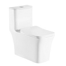 Унитаз моноблок Azario Gressa AZ-1111 с сиденьем