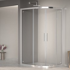 Душевой уголок RGW Passage PA-61 100х90 см профиль хром