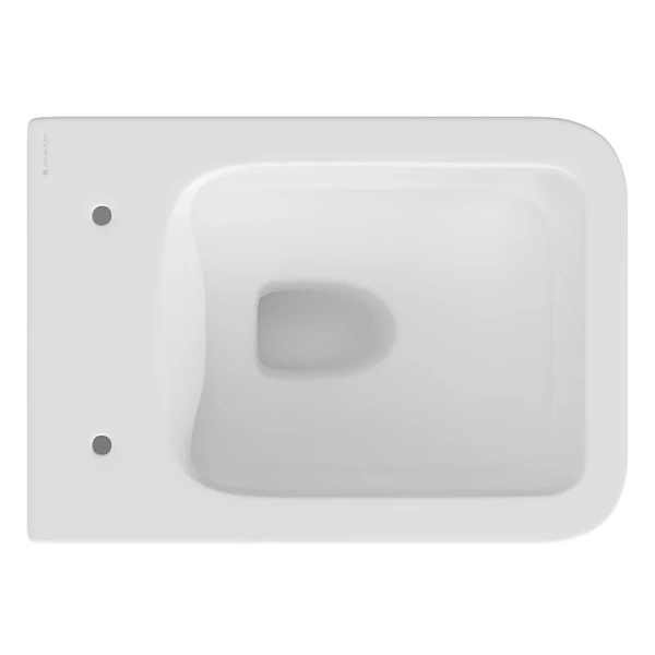 Унитаз подвесной Aqueduto MACIO белый матовый MAC0120 (детальная фотография), современные, hi-tech, прямоугольные