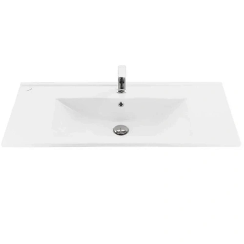 Раковина Creavit Su 100 см белая - фото 2