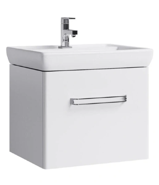 Тумба с раковиной подвесная Aqwella Нео Neo.01.06/1 60 см с одним ящиком (детальная фотография)