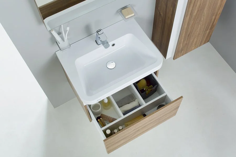 Раковина накладная 65 см Ravak 10° XJI01165000 (детальная фотография), накладные (на столешницу) index_1