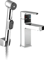 Смеситель для раковины с гигиеническим душем Ravak Chrome CR 112.00 X070092