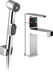 Смеситель для раковины с гигиеническим душем Ravak Chrome CR 112.00 X070092