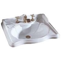 Раковина с тремя отверстиями под смеситель Azzurra Jubilaeum