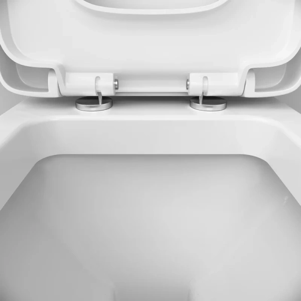 Унитаз напольный Am.Pm Spirit 2.0 белый C701438WH (детальная фотография), без бачка, со скрытым бачком index_1