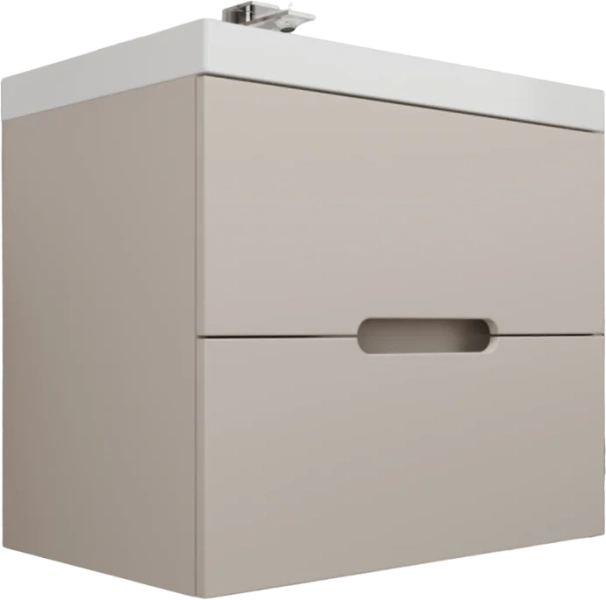 Тумба под раковину подвесная Style Line Матис 70 см крем ЛС-00002309 (детальная фотография), 70 см