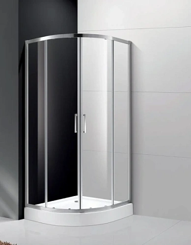 Душевой уголок Cezares Molveno 100х100 см прозрачное стекло - фото 1
