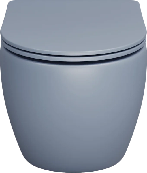 Унитаз подвесной Grossman Color голубой матовый GR-4411BSMS-21 (детальная фотография), по запросу