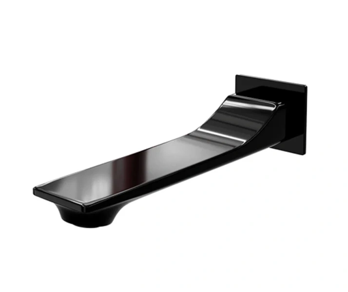 Излив для ванны WasserKRAFT Glan черный глянец A175 (детальная фотография)