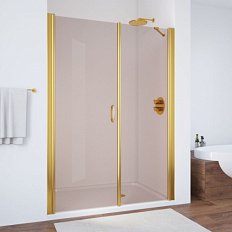 Душевая дверь стекло бронза Vegas-glass EP-F-2 120 05 L