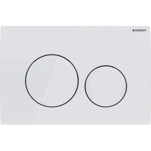 Клавиша смыва Geberit Delta 20 115.127 пластик (детальная фотография)