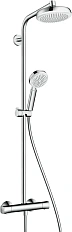 Душевая стойка Hansgrohe Crometta с термостатом