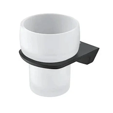 Стакан для ванной WasserKRAFT Elbe черный
