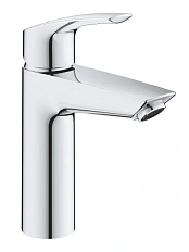 Смеситель для раковины Grohe Eurosmart с донным клапаном, хром