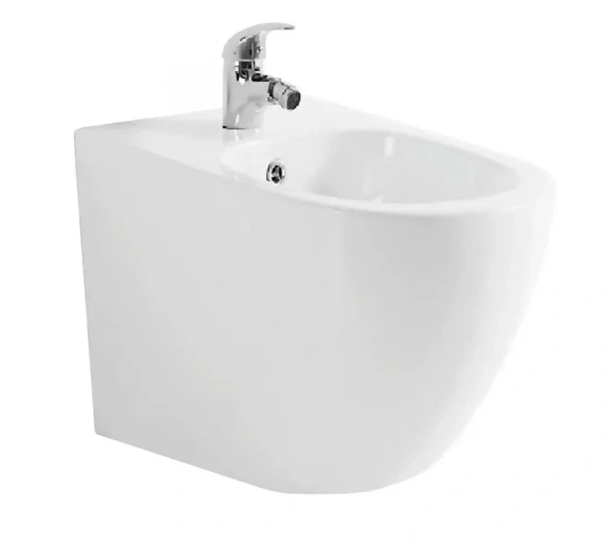 Биде подвесное Акватек Европа белое AQ1016-00 (детальная фотография)