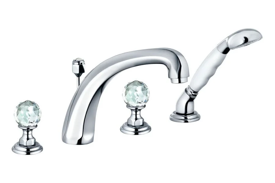 Смеситель для ванны Kludi 1926 51524 двухвентильный 5152405G5 (детальная фотография)