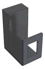 Крючок для ванной Boheme Q Black