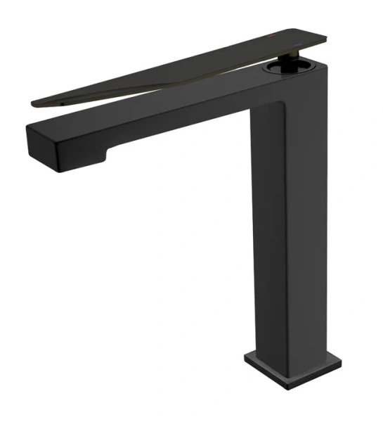 Смеситель для раковины Boheme Q черный 142-BB.2 (детальная фотография)