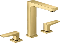 Смеситель для раковины Hansgrohe Metropol полированное золото