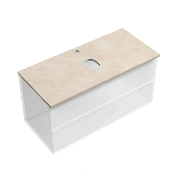 Столешница Sancos 100 см с отверстием под смеситель kreman TT100A2X (детальная фотография) index_1