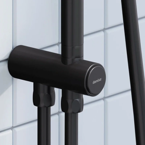 Душевая стойка Damixa Merkur черный 940000300 (детальная фотография), без излива