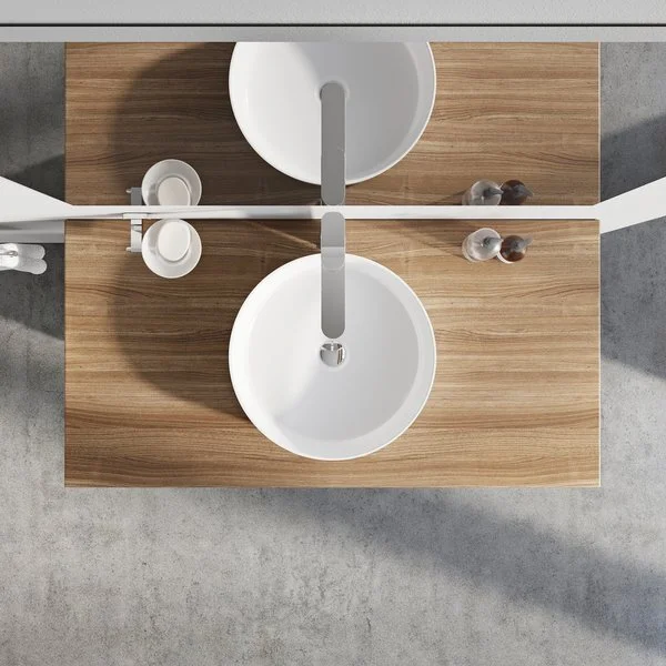 Раковина накладная Ravak Uni 400 SLIM XJX01140002 (детальная фотография), накладные (на столешницу)