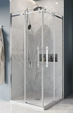 Душевой уголок BelBagno Marino 100x100 см профиль хром