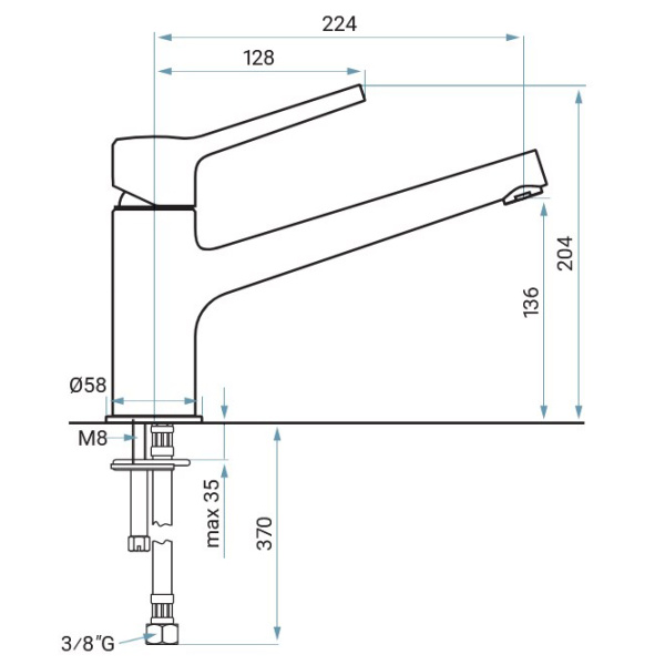 Схема (детальная фотография), для кухни
