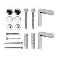 Комплект горизонтальных креплений Simas для унитаза и биде