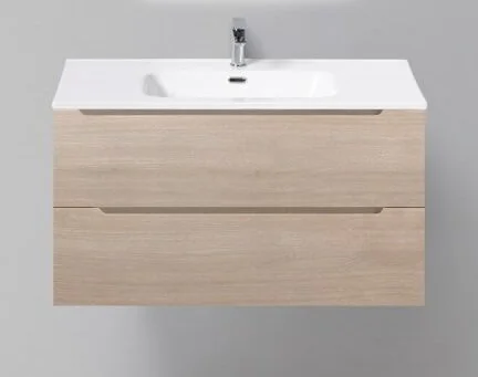 Тумба под раковину подвесная BelBagno Etna 90 см rovere grigio ETNA-900-2C-SO-RG-P (детальная фотография)