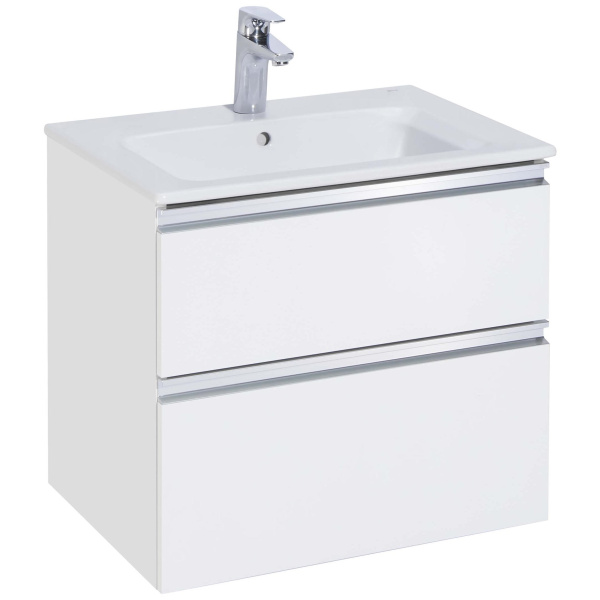 Тумба под раковину подвесная Roca The Gap 60 см белый глянец 857550806 (детальная фотография)