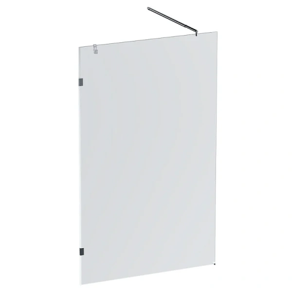 Душевая перегородка Am.Pm X-Joy 120 см профиль матовый хром W94UWI-120-F1-MTE (детальная фотография)