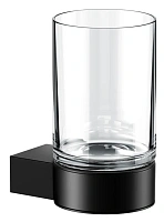 Стакан для ванной Keuco Plan черный матовый