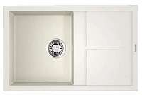 Мойка для кухни Omoikiri Sumi 79-WH 79 см белая