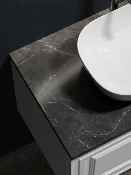 Столешница Sancos 100 см с отверстием под смеситель black sky TT100A1X (детальная фотография), по запросу index_4