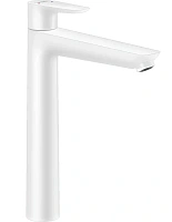 Смеситель для раковины Hansgrohe Talis E белый матовый