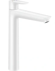 Смеситель для раковины Hansgrohe Talis E белый матовый