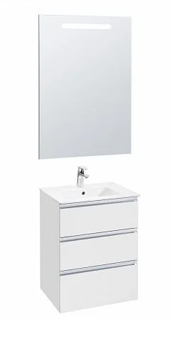 Тумба с раковиной Roca The Gap 857552806 60 см 3 выдвижных ящика (детальная фотография), 60 см