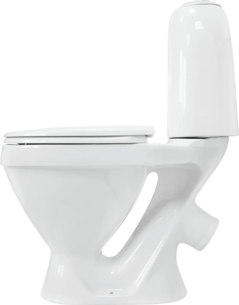 Унитаз компакт Sanita Виктория белый WC.CC/Victoria/1-P/WHT.G/S1 (детальная фотография), белые