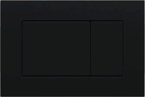Клавиша смыва Berges Atom Soft Touch черная - фото 3