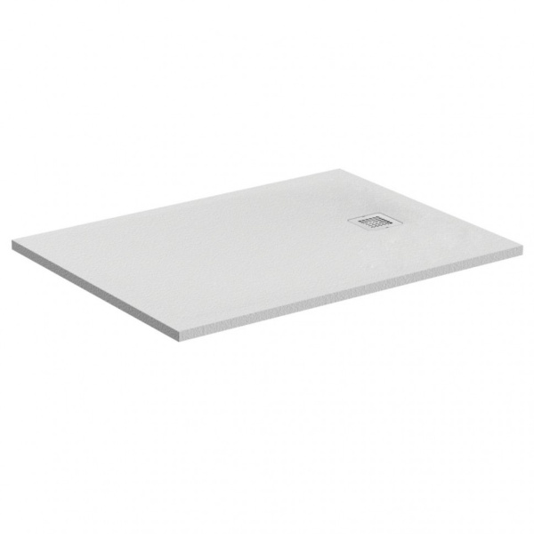 Душевой поддон Ideal Standard UltraFlat S K8232 120х100 см из литьевого мрамора (детальная фотография), низкие до 15 см
