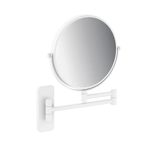 Зеркало Timo Saona 25 см белый матовый - фото 2