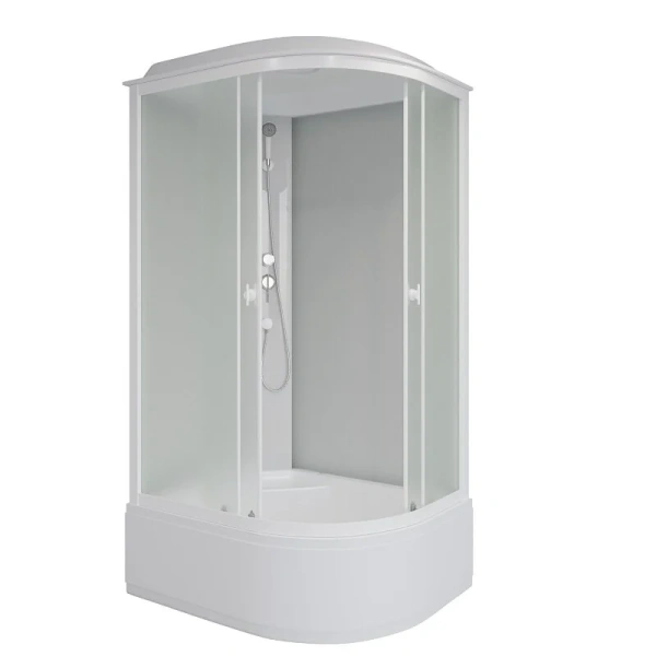 Душевая кабина Niagara Promo 100х80 см правая P100/80/40R/MT (детальная фотография), асимметричные