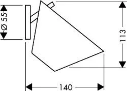 Мыльница для ванной Axor Starck 40833000 (детальная фотография), хром