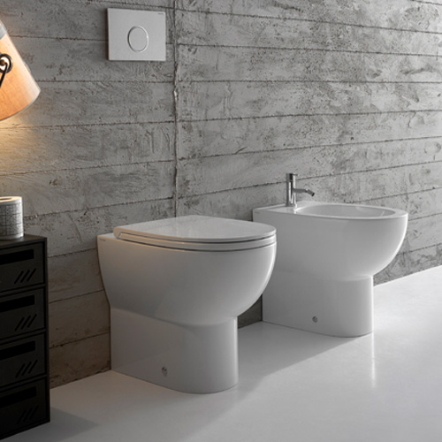 Унитаз напольный Globo 4all MD001 (детальная фотография), приставные, встраиваемые