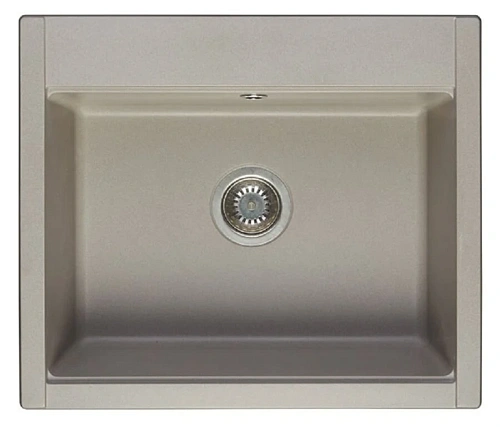 Мойка для кухни Акватон Делия 60 см серый шелк - фото 7