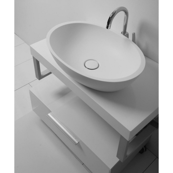 Раковина для ванной Balteco Milo (детальная фотография), современные, hi-tech