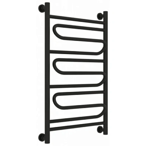 Полотенцесушитель водяной Сунержа Элегия+ 50х80 см черный матовый - фото 3