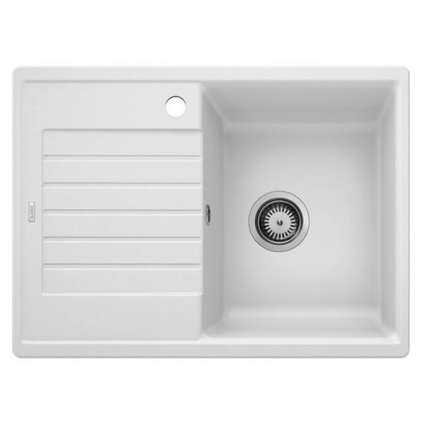 Мойка для кухни Blanco Zia 45 S 68 см искусственный гранит (детальная фотография), белые, черные, бежевые, коричневые, другие